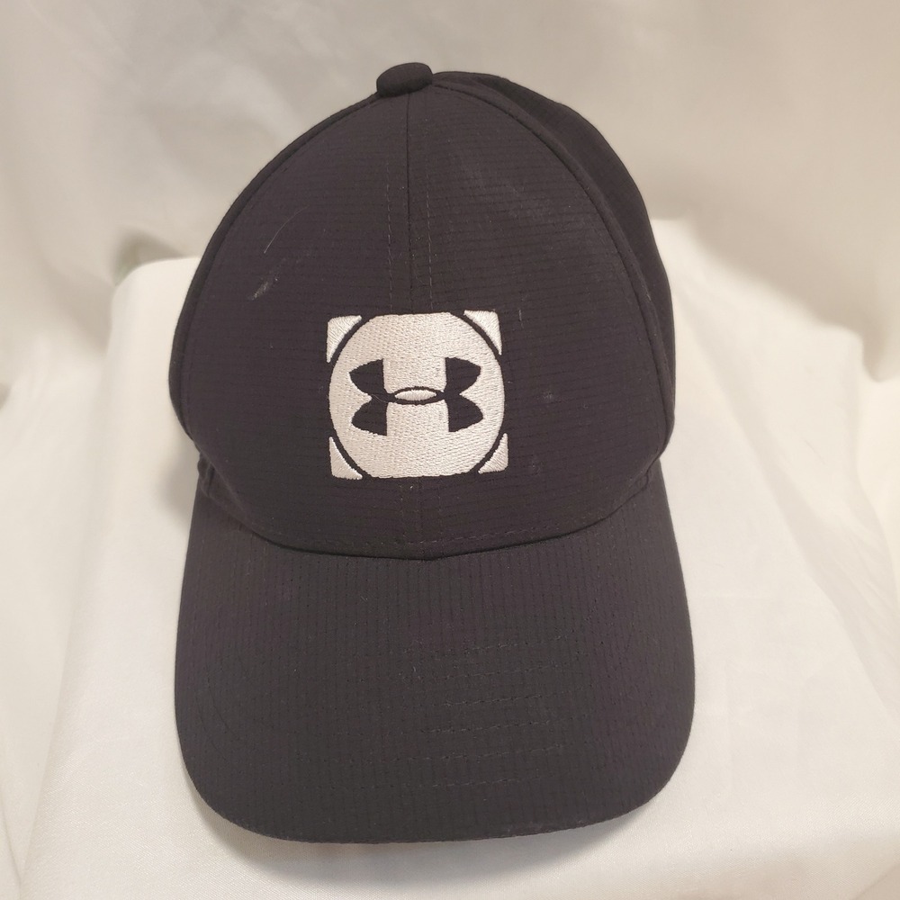 Under Armour Golf Youth Hat‎ Black S/M Perforated Performance Baseball Cap